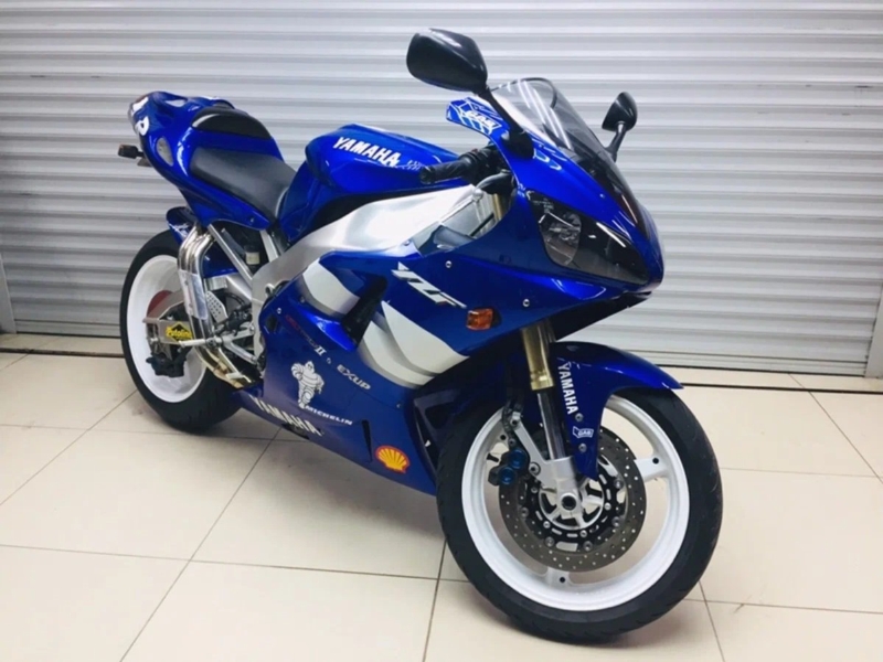 Yamaha YZF-R1 на разборе