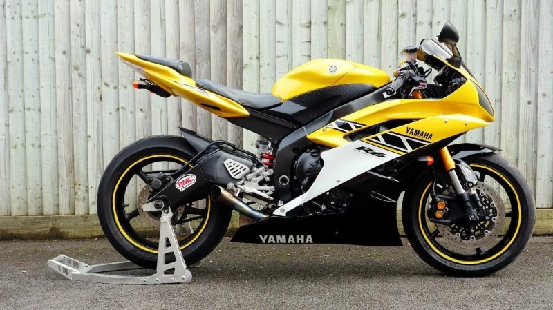 Yamaha YZF-R6 на разборе