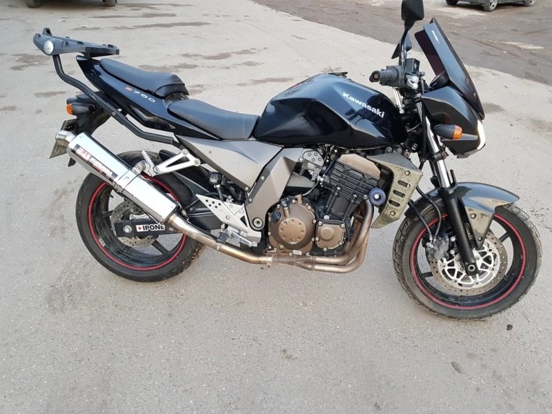Kawasaki Z750 на разборе