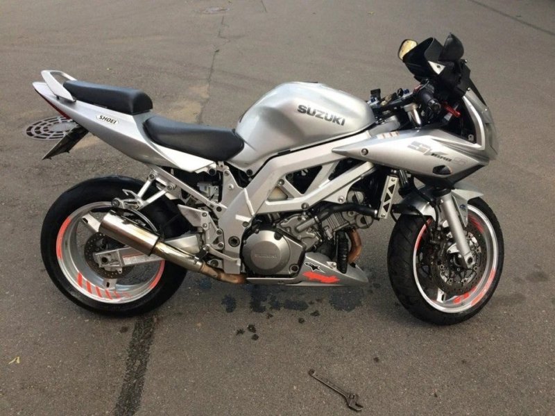 Suzuki SV1000 на разборе